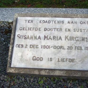 KIRCHNER Susanna Maria 1901-1921