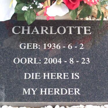 MATTHEE Charlotte 1936-2004