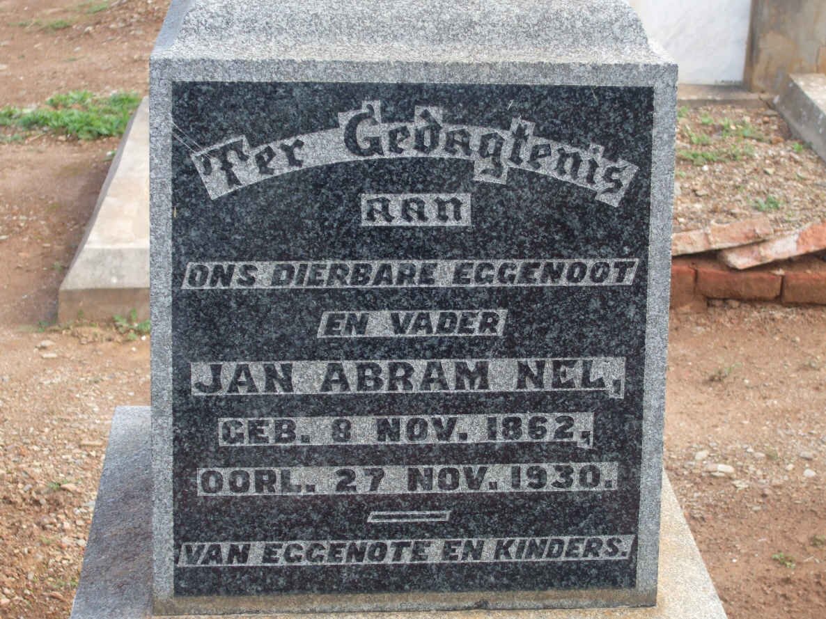 NEL Jan Abram 1862-1930