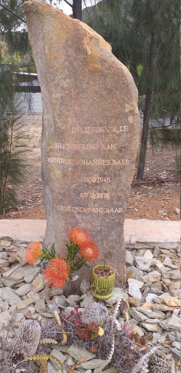 RALL Hendrik Johannes 1946-2020