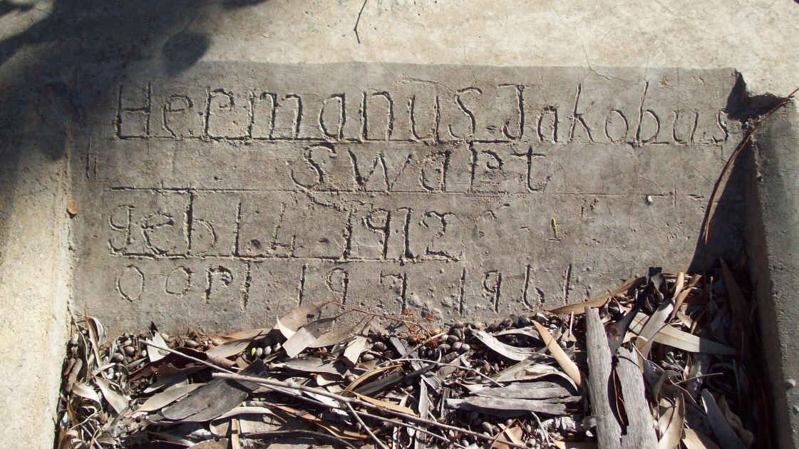 SWART Hermanus Jakobus 1912-1961