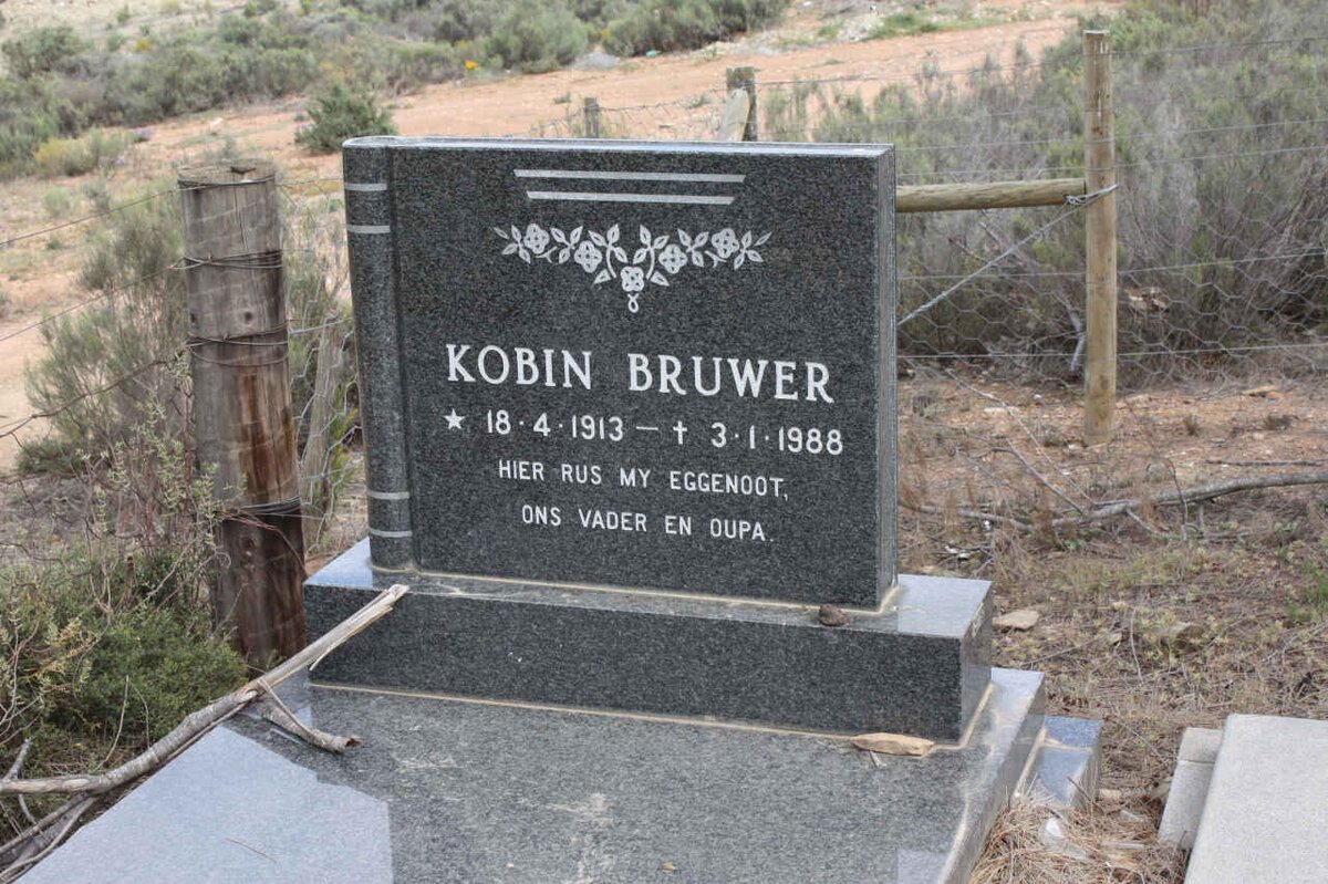 BRUWER Kobin 1913-1988