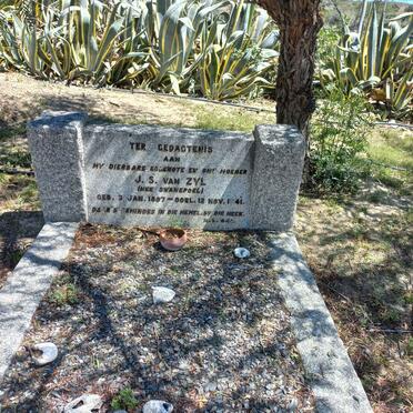 ZYL J.S., van nee SWANEPOEL 1897-1941