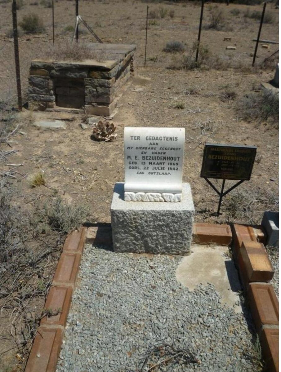 BEZUIDENHOUT M.E. 1969-1942 