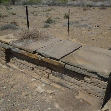 Western Cape, BEAUFORT-WEST district, Karoo National Park, Brandewyns Ghat 214, Brandewynsgat, farm cemetery_04