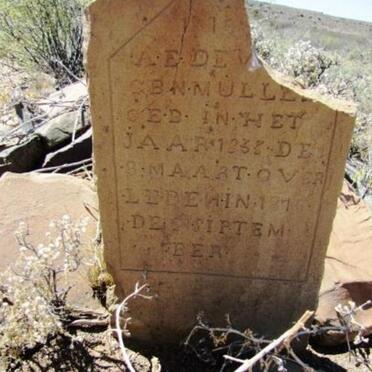 VRIES A.E., de nee MULLER 1833-1875