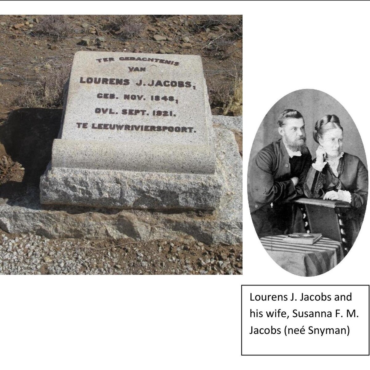 JACOBS Lourens J. 1848-1921