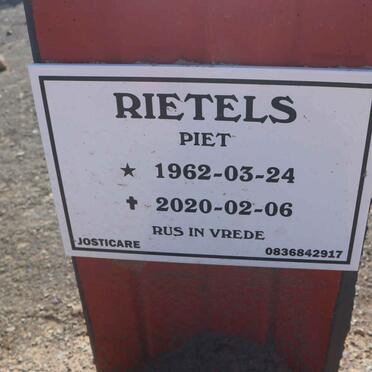 RIETELS Piet 1962-2020