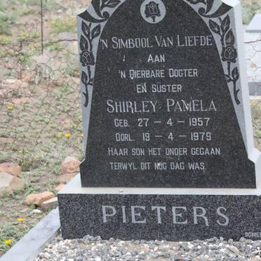 PIETERS Shirley Pamela 1957-1978