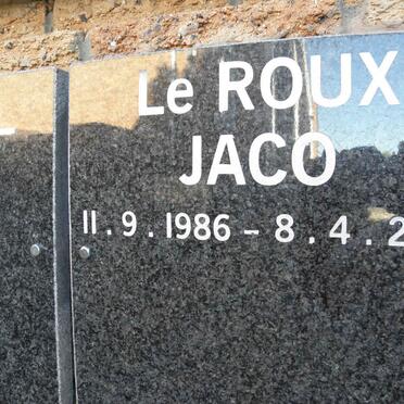 ROUX Jaco, Le 1986-2010