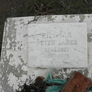 PIENAAR Peter James 1927-1928