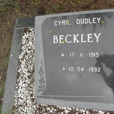 BECKLEY Cyril Dudley 1915-1992