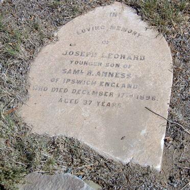 ANNESS Joseph Leonard -1898