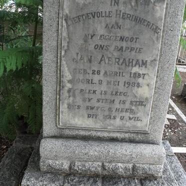 AVENANT Jan Abraham 1887-1938