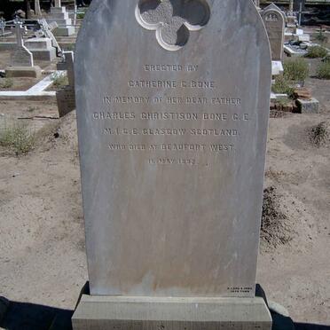 BONE Charles Christison -1892