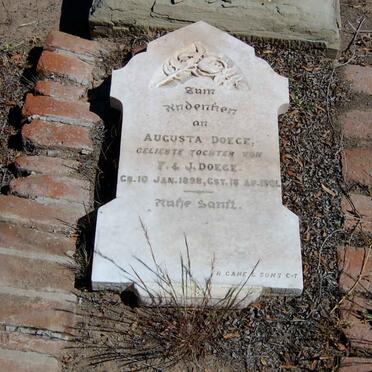 DOEGE Augusta 1898-1901