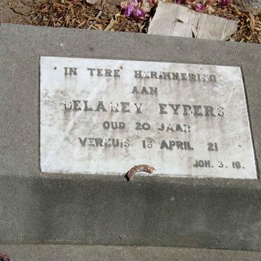 EYBERS Delarey -1921