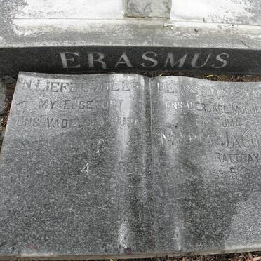ERASMUS 1886- &amp; Maria Jacoba RATTRAY 1889-
