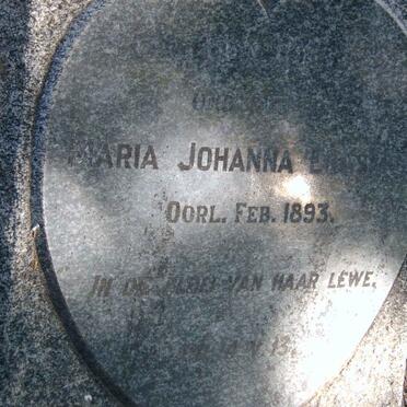 ELLIS Maria Johanna -1893