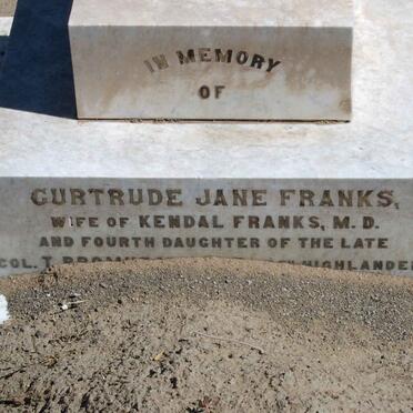 FRANKS Gurtrude Jane