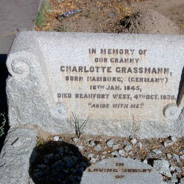 GRASSMANN Charlotte 1845-1930