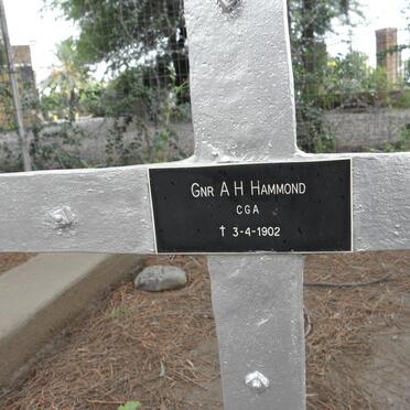 HAMMOND A.H. -1902