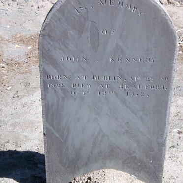 KENNEDY John 1825-1873