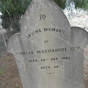 KEW Thomas Marmaduke -1905