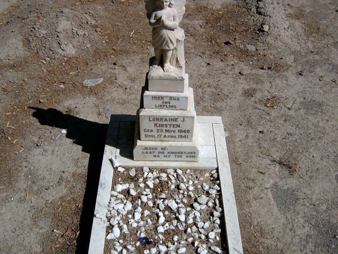 KIRSTEN Lorraine J. 1940-1941