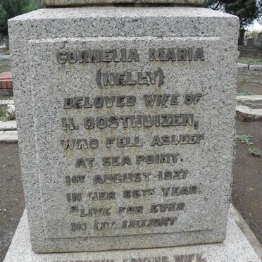 OOSTHUIZEN Cornelia Maria -1927