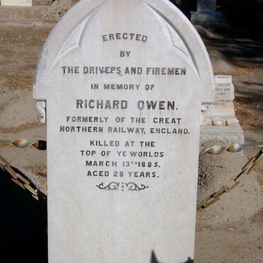 OWEN Richard -1885