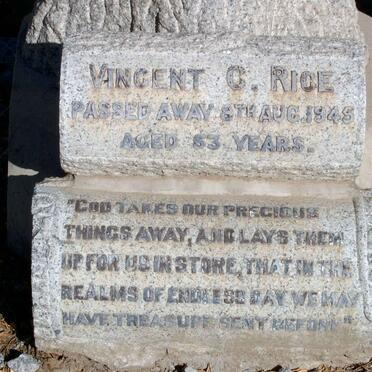 RICE Vincent C. -1945