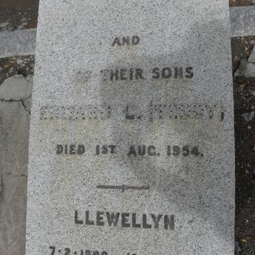 RICE Edward L. -1954 :: LLEWELLYN 1908-197?