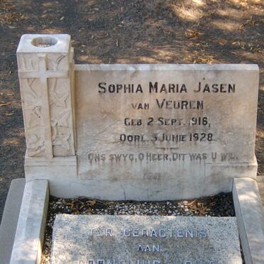 VEUREN Sophia Maria, Jasen van 1916-1928