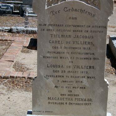 VILLIERS de :: PIENAAR