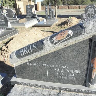 BRITS P.A.J. 1941-1989