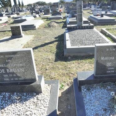 BRUYN Andries Stephanus, De 1917-1991 &amp; Martha Magdalena 1923-1997