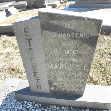 ETSEBETH Maria S.C. 1920-1988