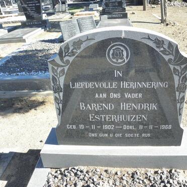ESTERHUIZEN Barend Hendrik 1902-1968