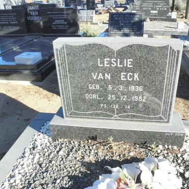 ECK Leslie, van 1936-1982