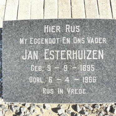ESTERHUIZEN Jan 1895-1966 