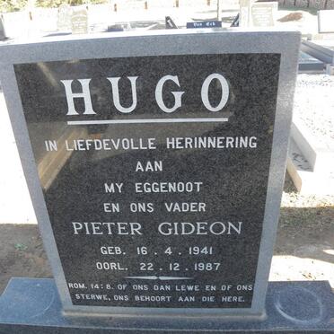HUGO Pieter Gideon 1941-1987