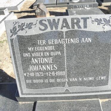 SWART Antonie Johannes 1925-1989
