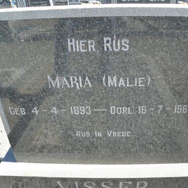 VISSER Maria 1893-1968