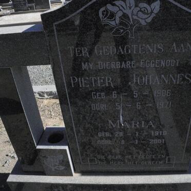 ? Pieter Johannes 1906-1971 &amp; Maria 1910-2001