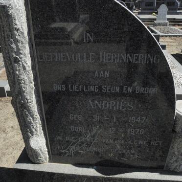 ? Andries 1947-1970