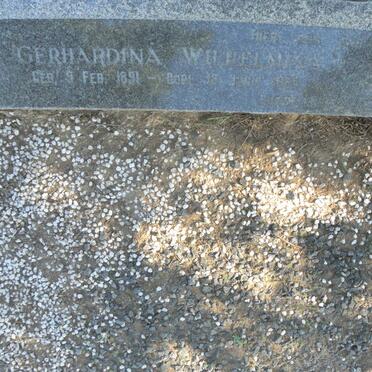 ? Gerhardina Wilhelmina 1891-?