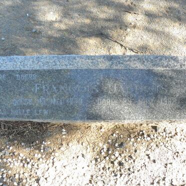 ? Francis Jacobus ?-1982