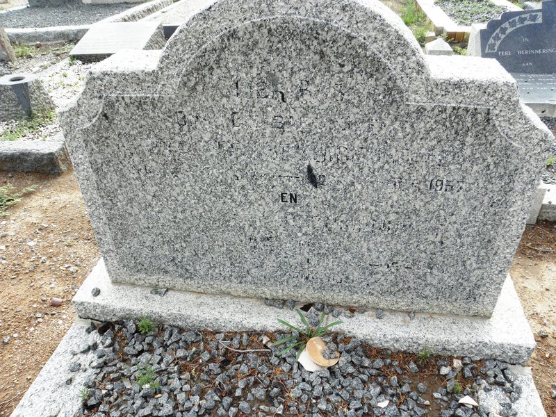 BEZUIDENHOUT ?d ?-1957 &amp; ?