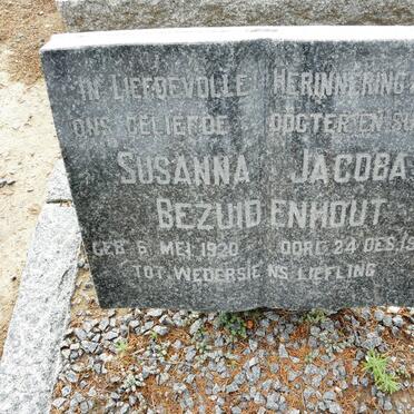 BEZUIDENHOUT Susanna Jacoba 1920-1954